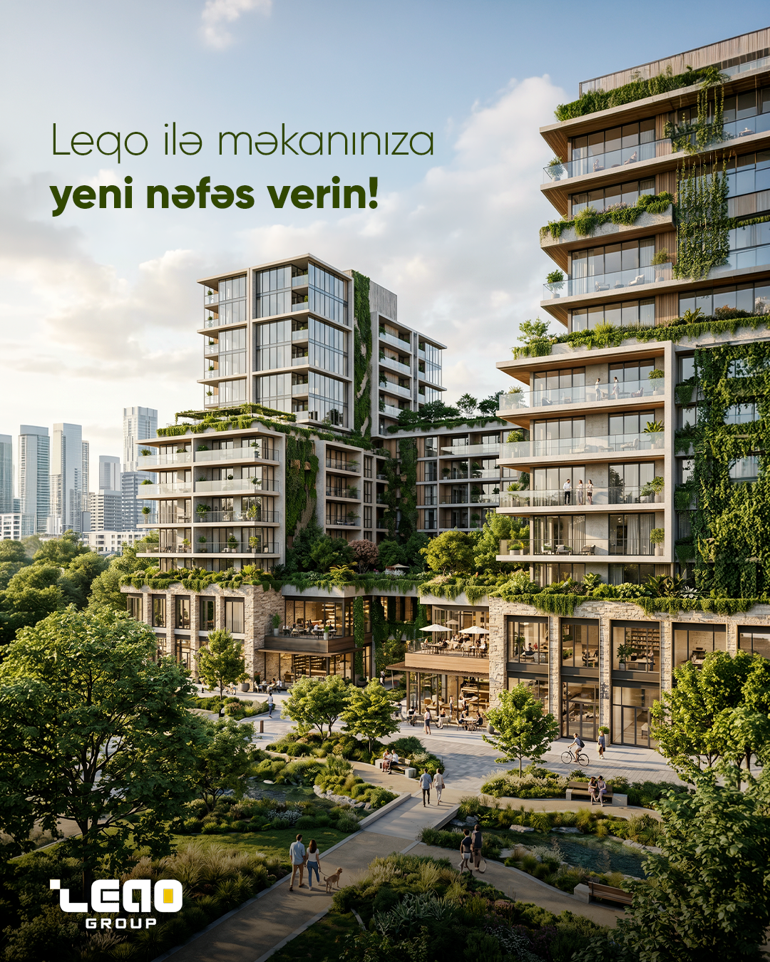 Leqo ilə məkanınıza yeni nəfəs verin